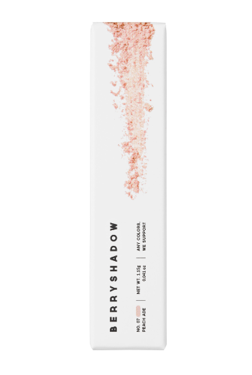 Тени-карандаш для век с жемчужной пудрой тон PICIBERRY Berryshadow №07 Peach Ade